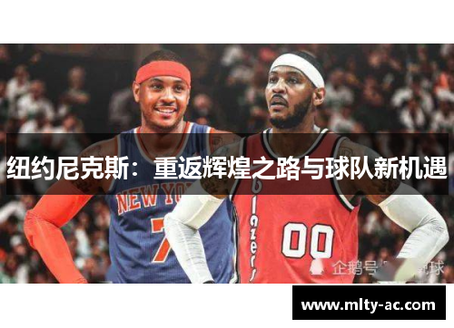 纽约尼克斯：重返辉煌之路与球队新机遇